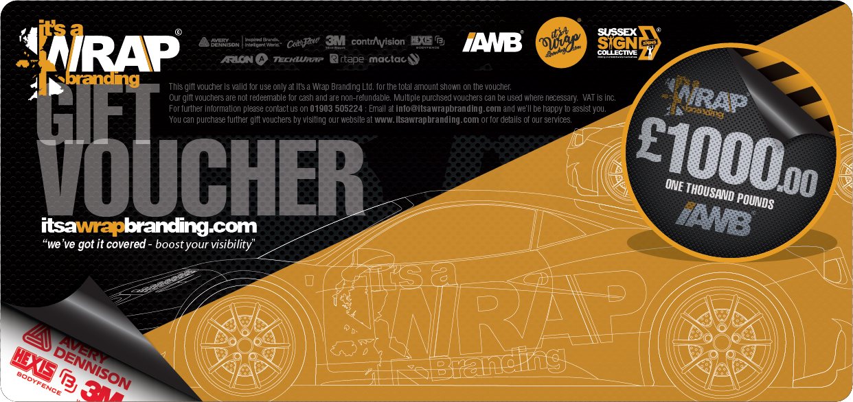 It's a Wrap Branding - £100 Free Gift Voucher